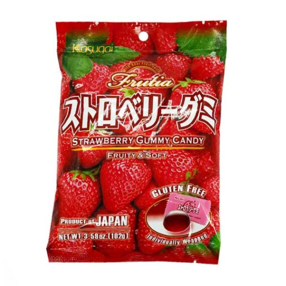 bonbon fraise gummy oishi market