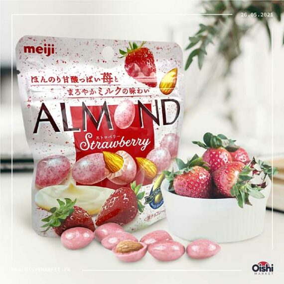 chocolat almond strawberry post oishi market