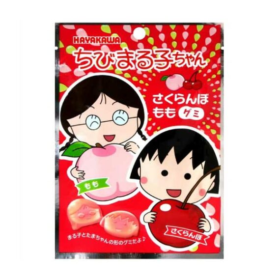 chocolat gumi peche cerise maruko chan oishi market