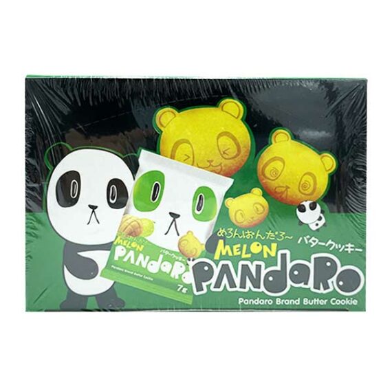 snack pandaro melon 24 cookies oishi market