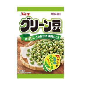 snack wasabi green mame oishi market