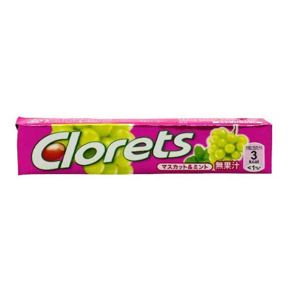 bonbon clorets gum menthe raisin oishi market