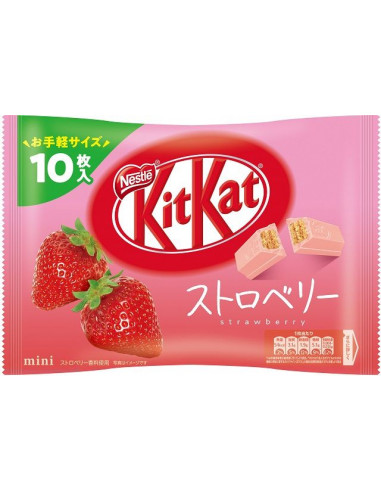 Kit Kat - Fraise (10 minis) | Oishi Market